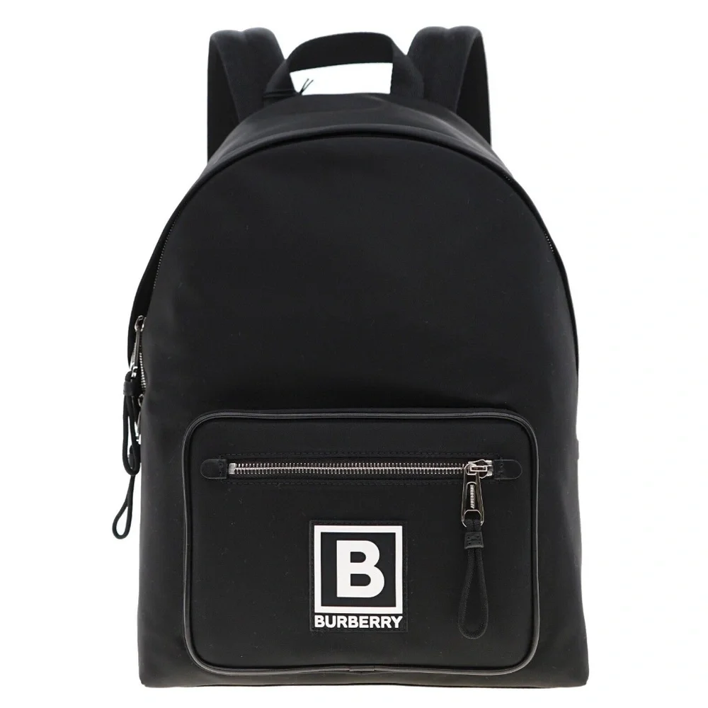 Burberry Abbeydale Backpack Black Nylon New